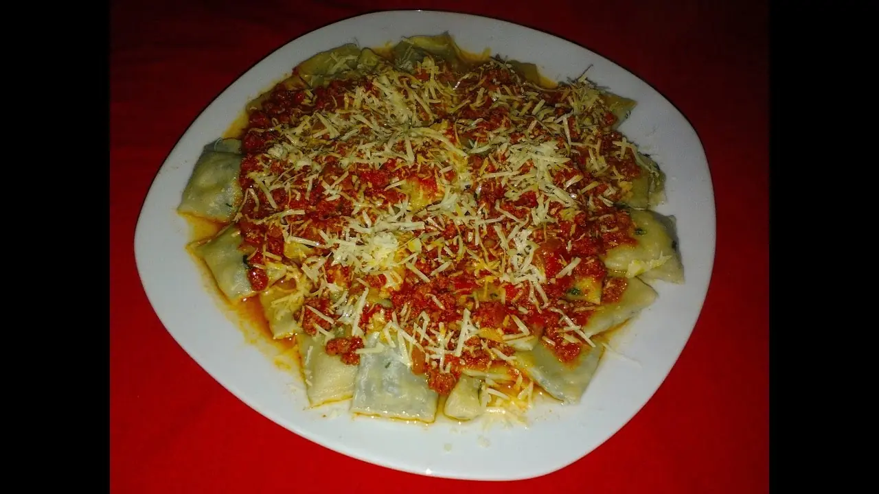 ravioles con tuco