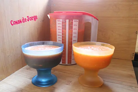 Gazpacho de sandia y pepino