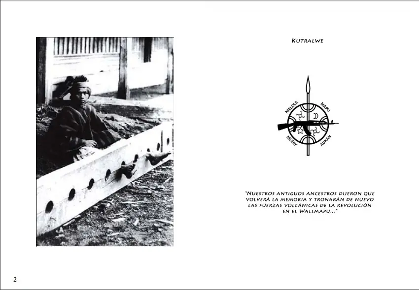 Te muestro el manual de la resistencia mapuche