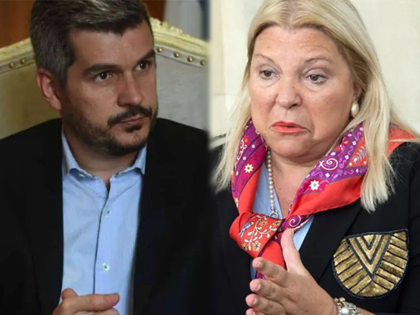Ultimo! Violenta pelea, Carrio y Peña "andate a la put.."