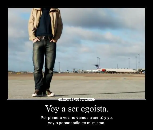 La importancia de ser egoísta