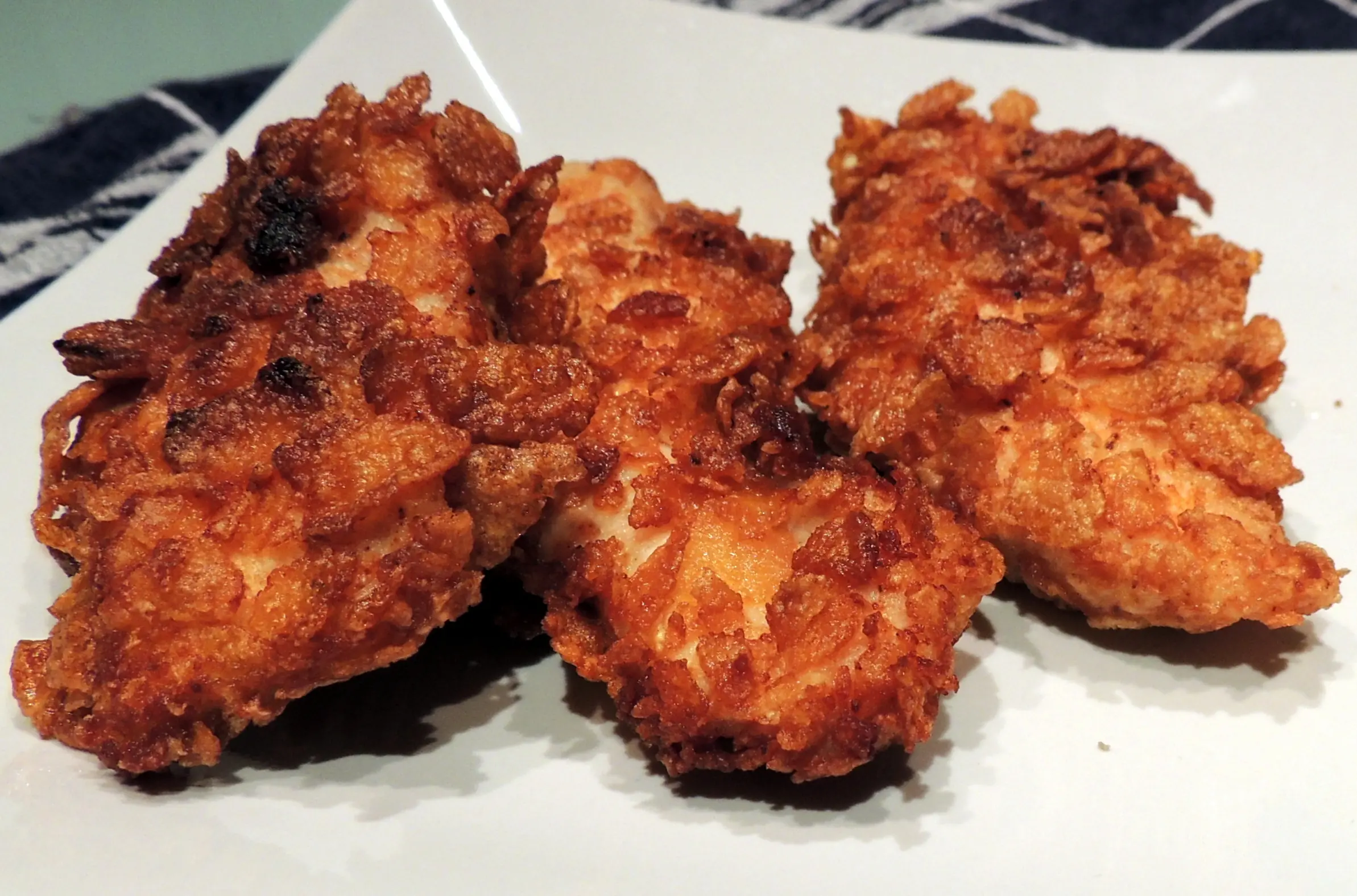 Pollo frito, crujiente, fácil y rápido