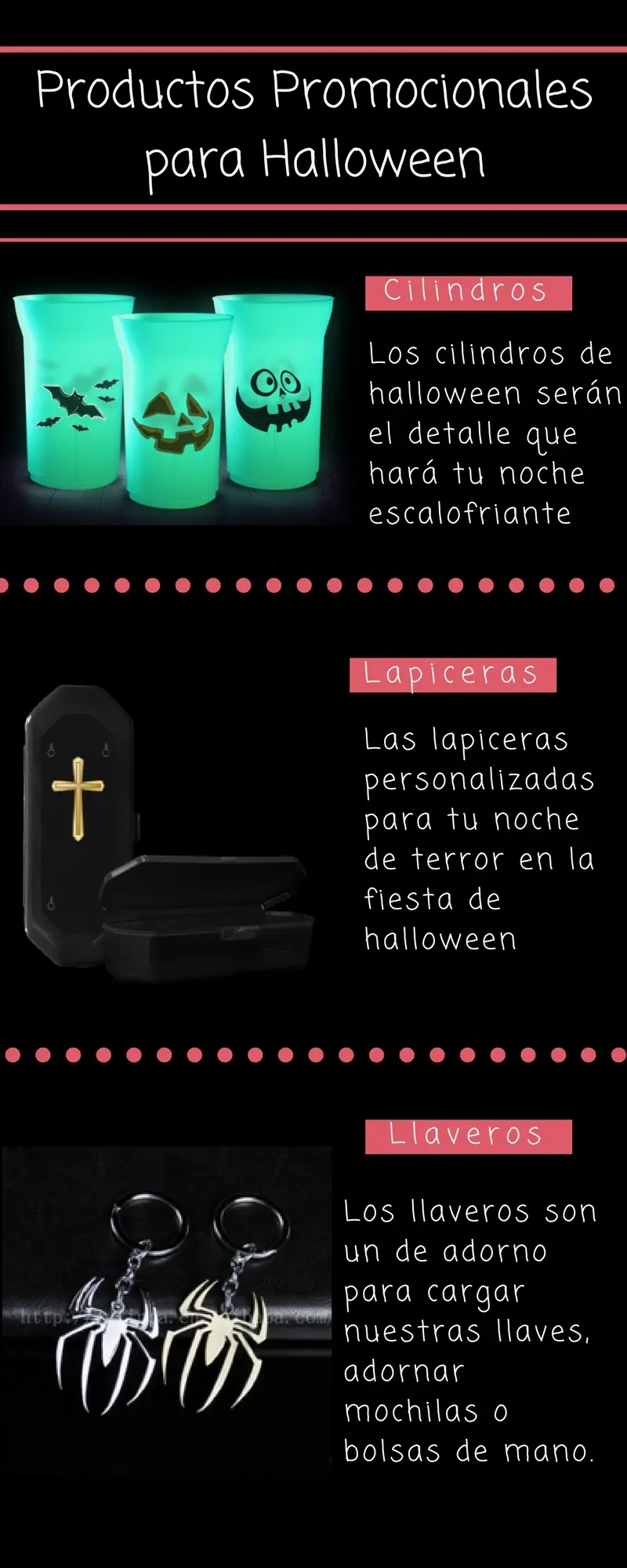 [Infografía] Productos promocionales para Halloween