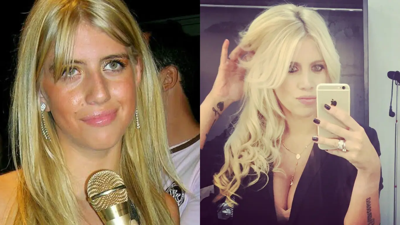 Wanda Nara sorprendió con una foto en la que está morocha