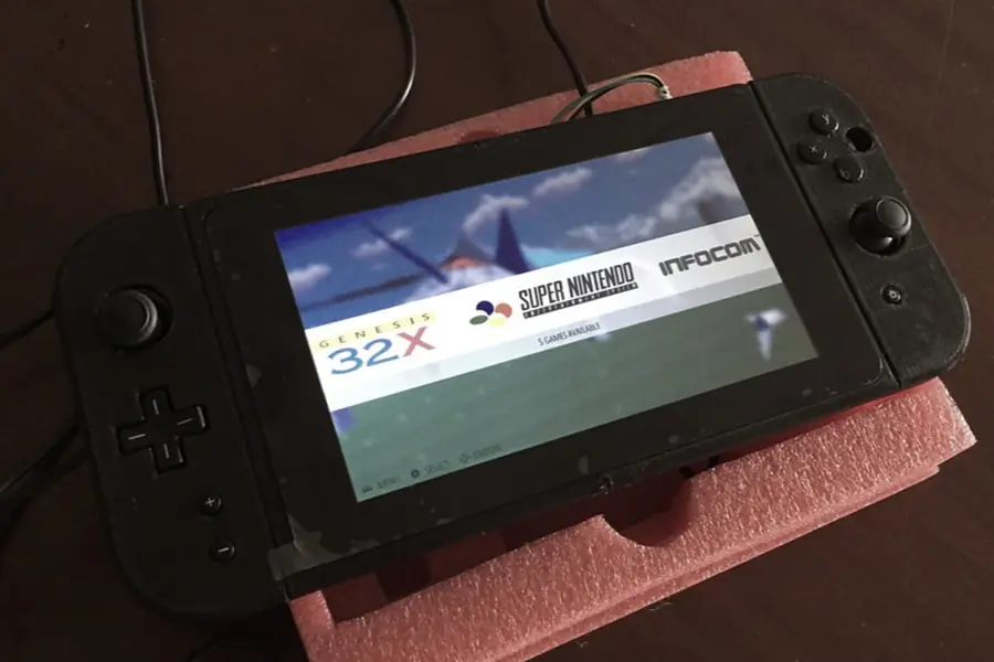 Construyó su propio Switch y le quedó increíble