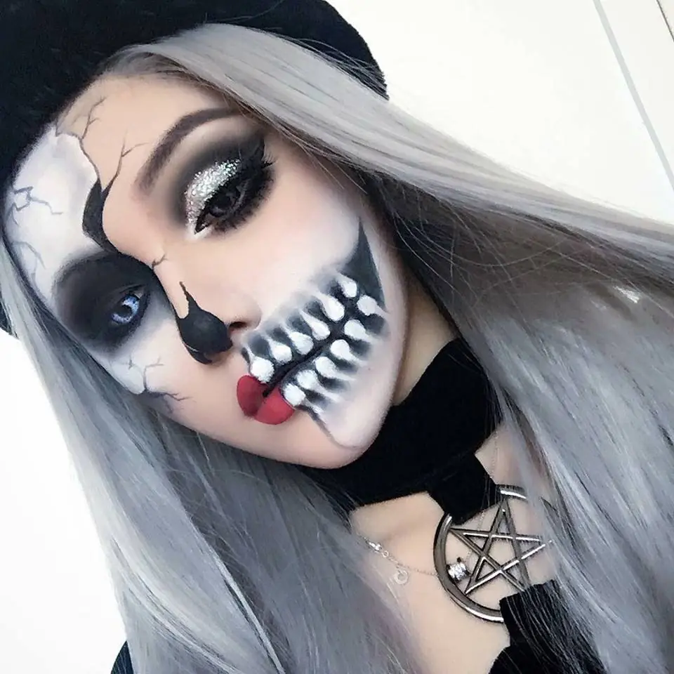 Halloween maquillaje