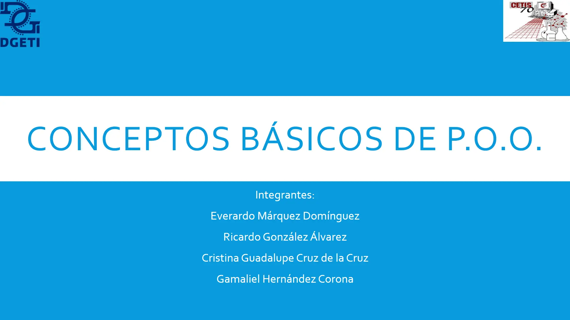 Conceptos básicos de P.O.O.