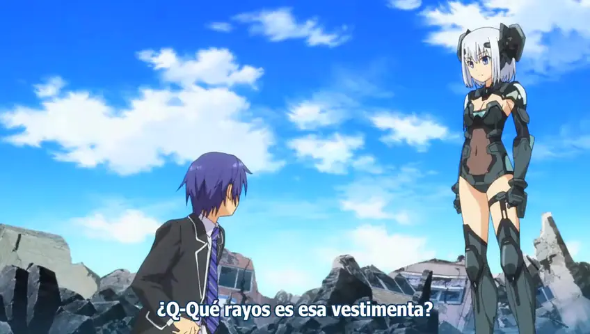 El primer minuto y medio de Date a Live