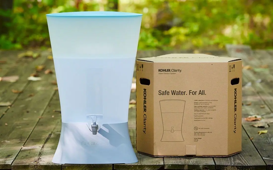 Invento: Filtrar hasta 40 litros al día de agua potable
