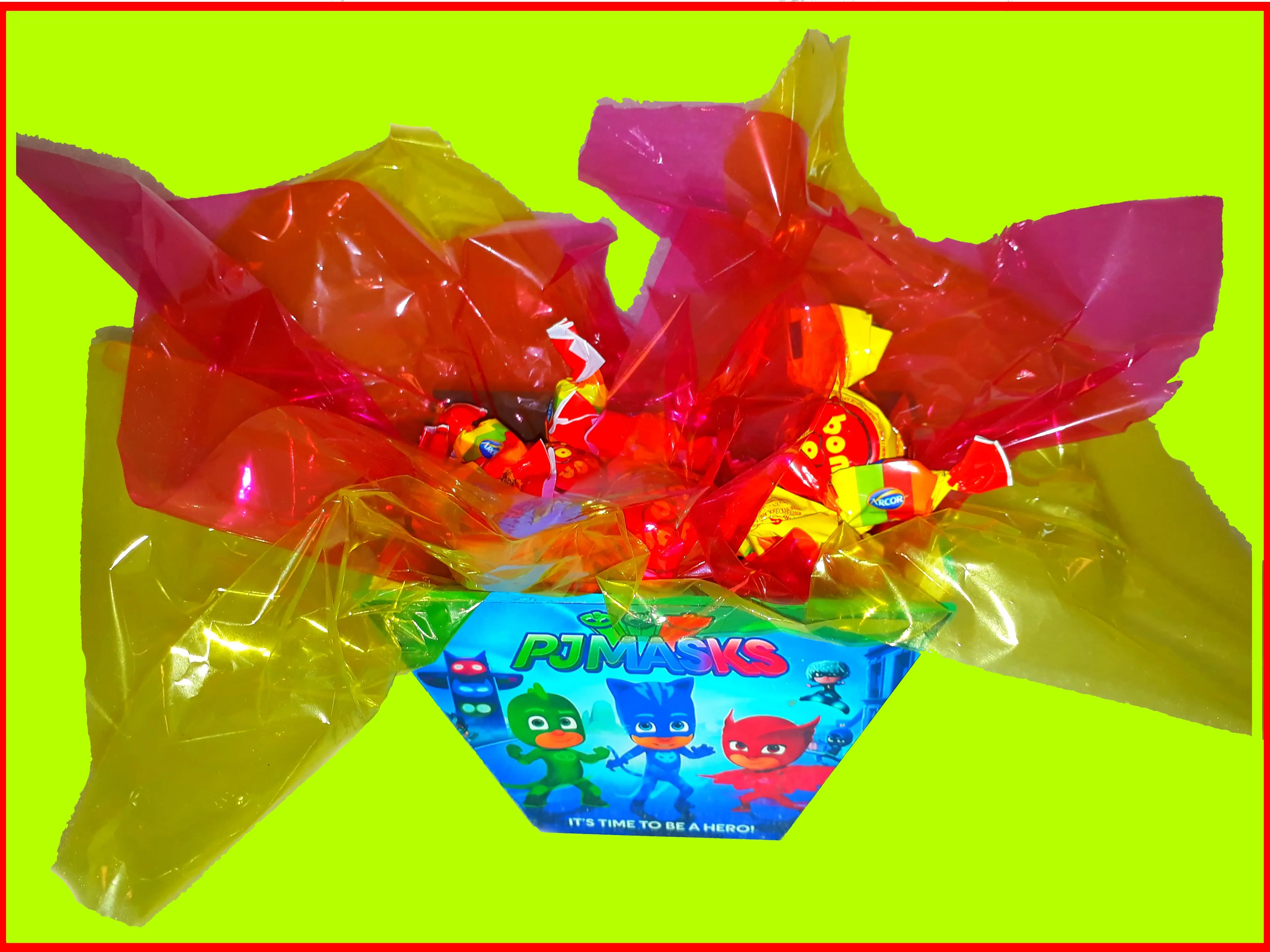 PJ Masks-Birthday candy/surprises box