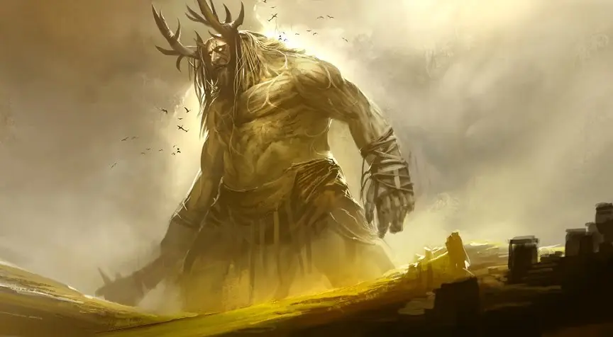 El origen de los gigantes...