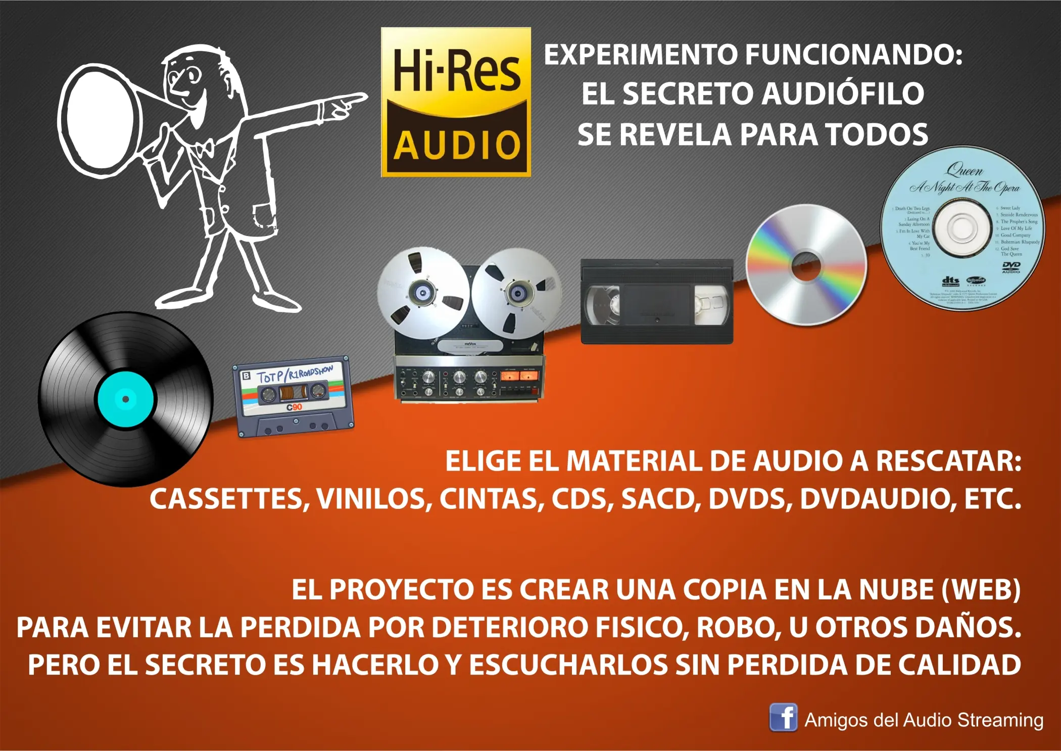 Experimento Audiófilo: Rescata tu música sin perder calidad
