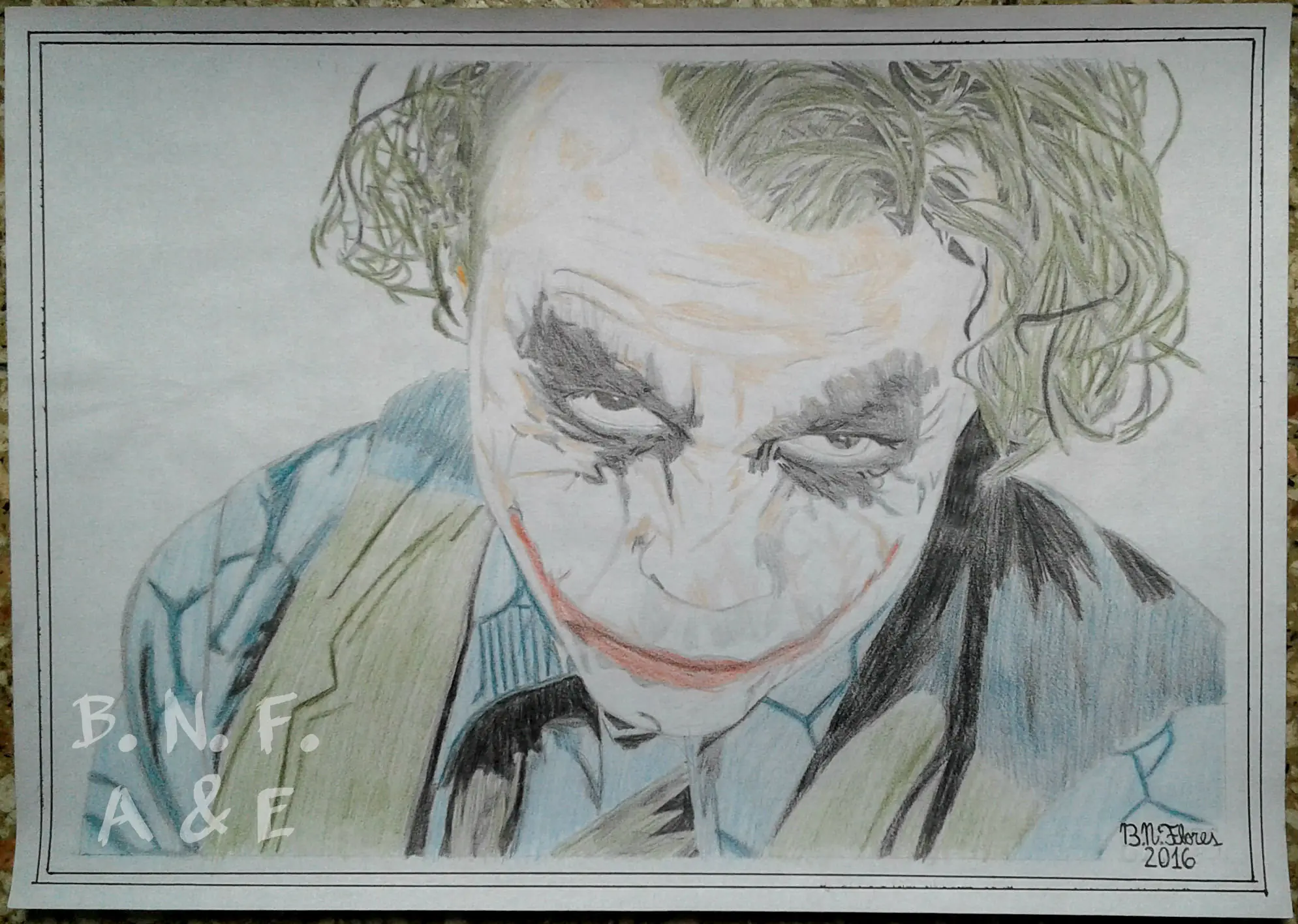 Mi arte II: Joker y Bruce Lee