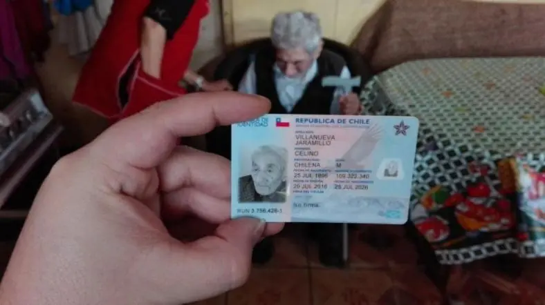 Chileno vivió en 3 siglos diferentes.Más longevo del planeta