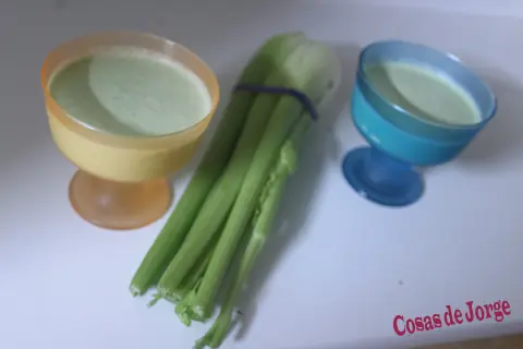 Batido de apio y pepino