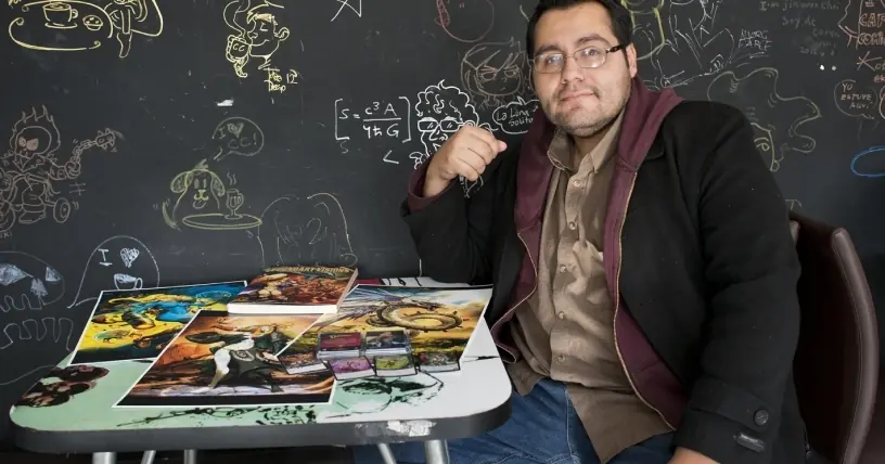Genzoman:El hombre que compite para ser el mejor ilustrador