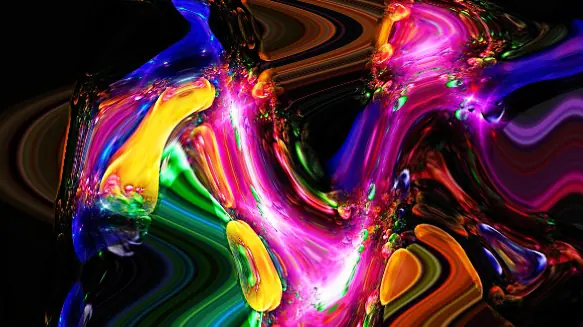 Arte abstracto digital. Ana Luisa Muñoz Flores. alumuflores