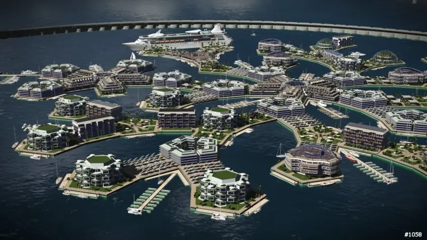 La primera ciudad flotante del mundo