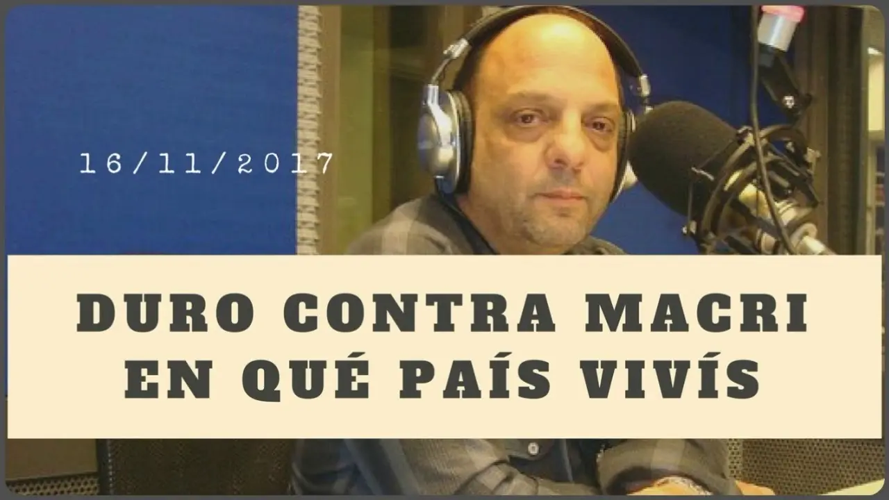 Baby Etchecopar duro contra Macri, en qué país vivís