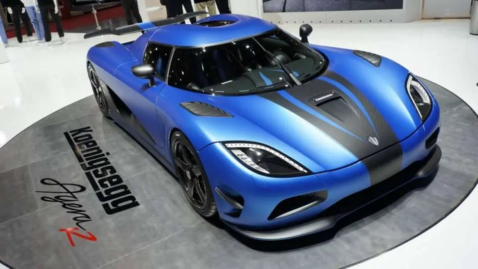 Los 5 autos más rápidos del mundo