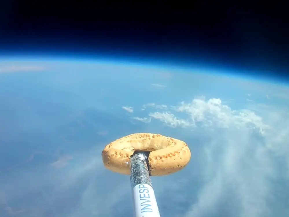 Chipa espacial desmiente a los terraplanistas