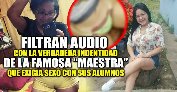 Filtran Audio con la verdadera maestra hot