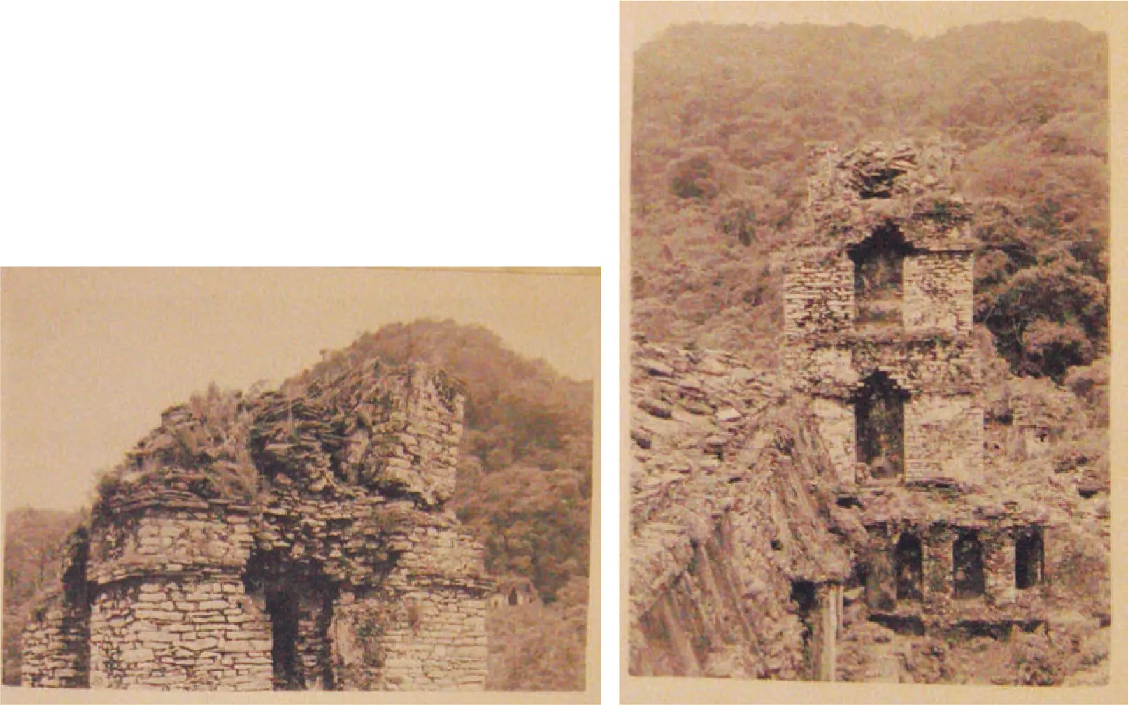 Ruinas que se perdieron en el tiempo