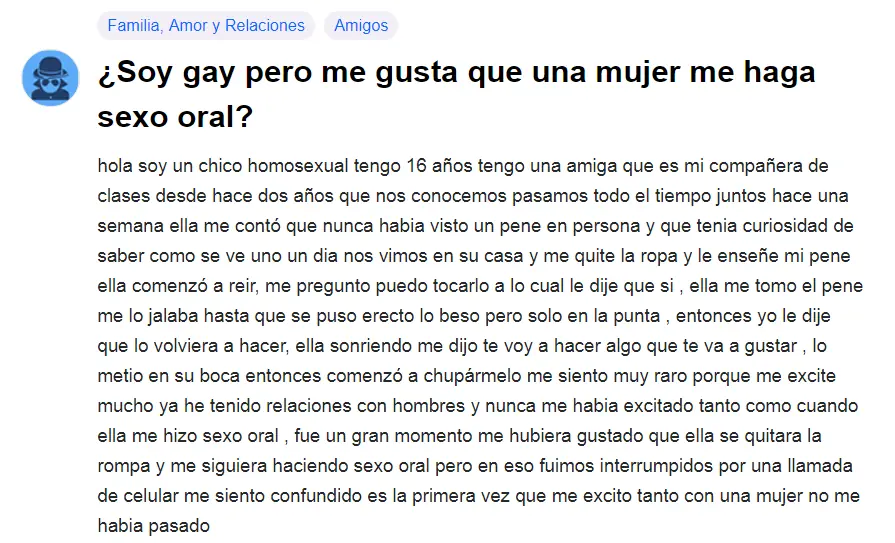 Mira esto, indignado por pregunta en yahoo, esto es grave