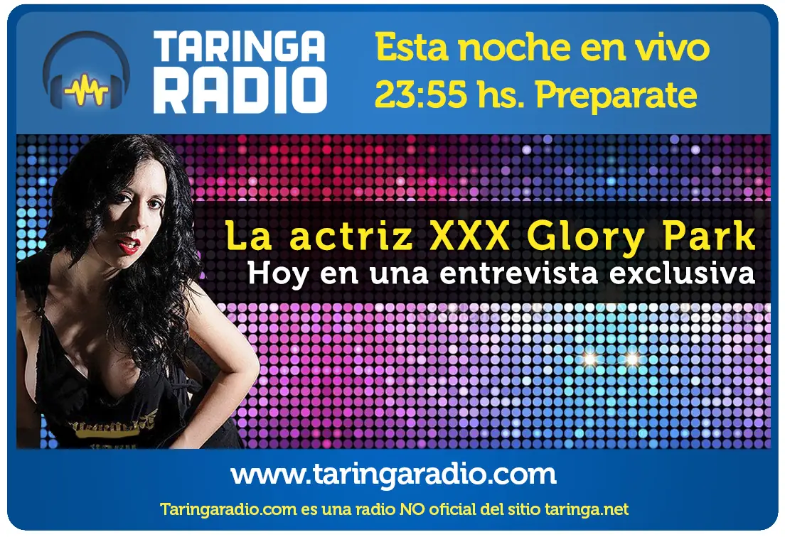 Hoy la actriz porno Glory Park en T!Radio