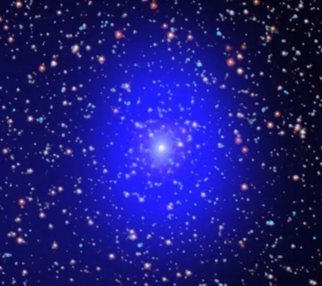 La Galaxia Andromeda y sus dos agujeros negros