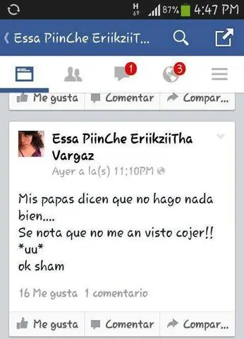 Los estados mas perturbadores de Facebook