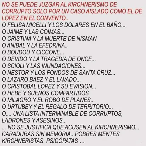 es el peronchismo ladron