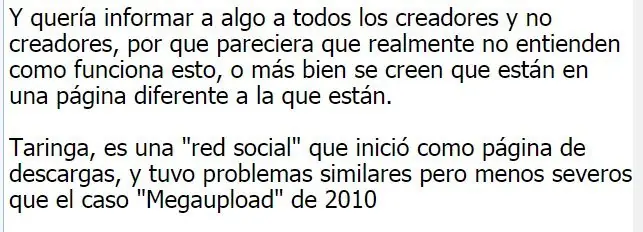 El origen del crap masivo en Taringa. Todo en este post