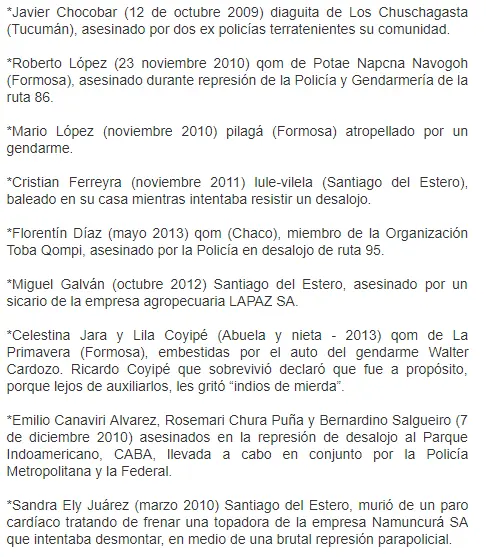 Lo que los K no te cuentan de los conflictos indigenas