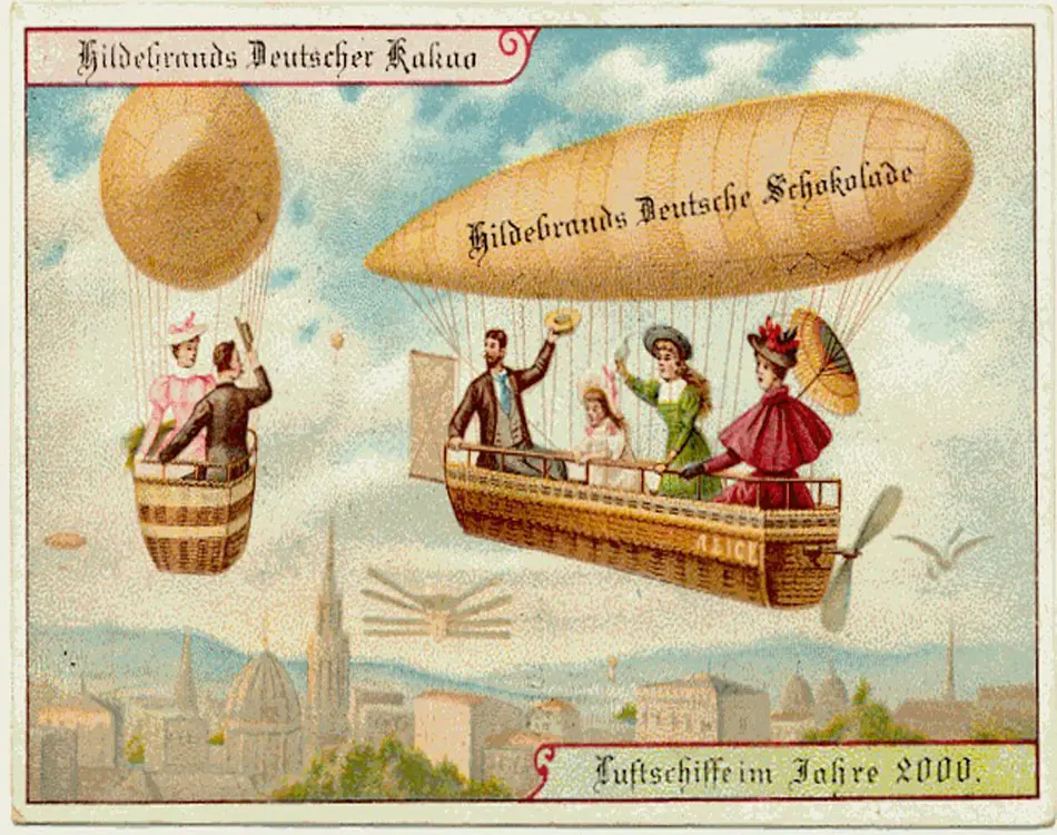 Imperdible: En 1900 así se imaginaban el futuro!