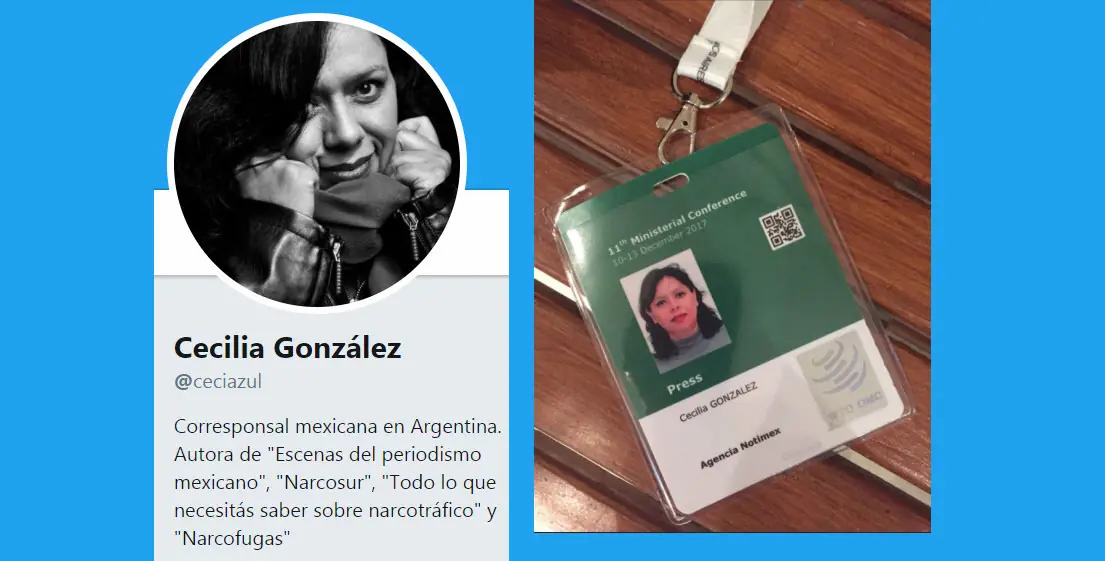 Vergüenza Internacional! denuncia una corresponsal