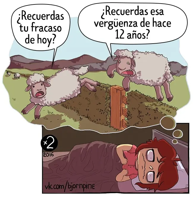 Cómics muestran q a veces las cosas no van como nos gustaría