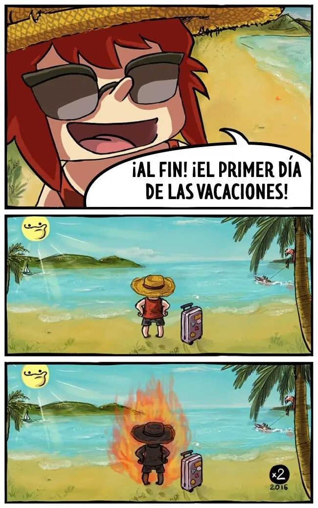 Cómics muestran q a veces las cosas no van como nos gustaría