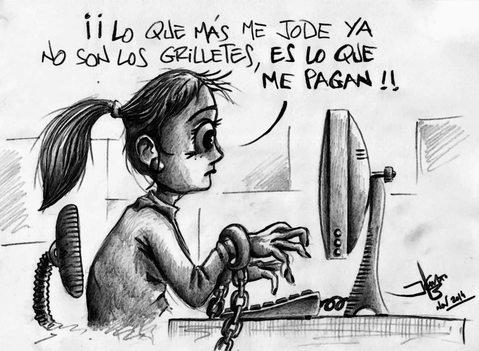 El trabajo la eslclavitud moderna