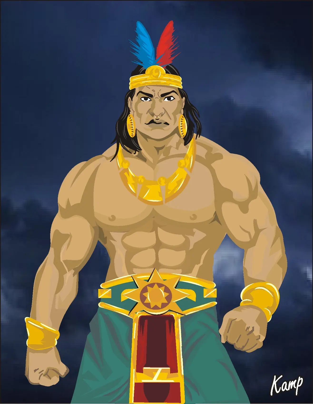 Inca - Dioses y Guerreros (dibujos)