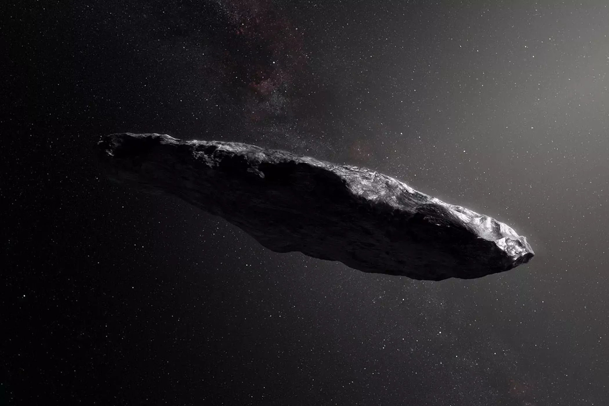 Escuchando a 'Oumuamua, el primer objeto interestelar