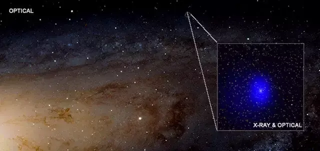 Una nueva visión de la galaxia de Andrómeda. . .