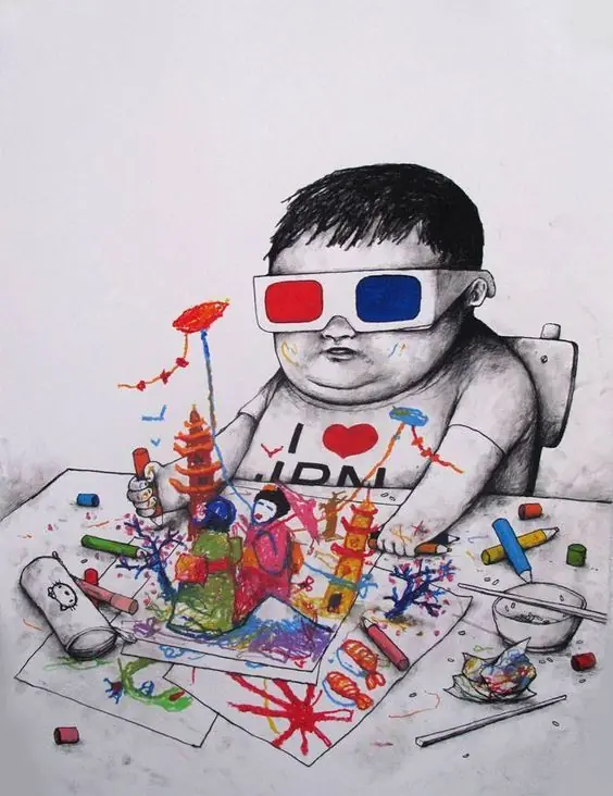Un artista francés con obras sobre crítica social