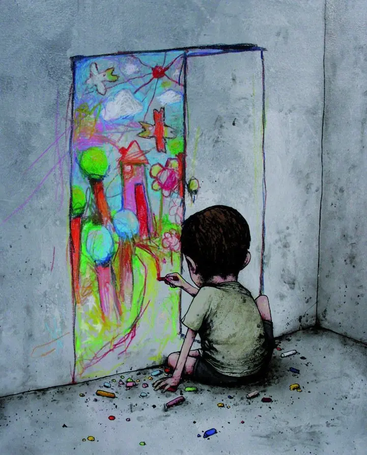 Un artista francés con obras sobre crítica social