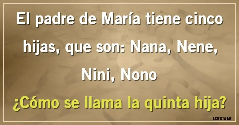 Acertijos solo para inteligentes