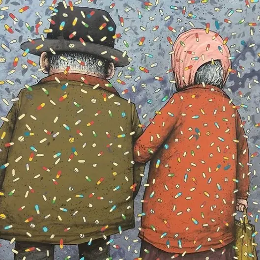 Un artista francés con obras sobre crítica social