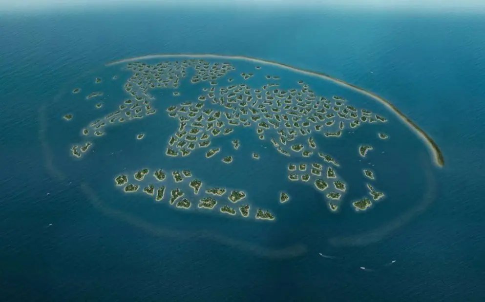 El destino de las islas artificiales de Dubai