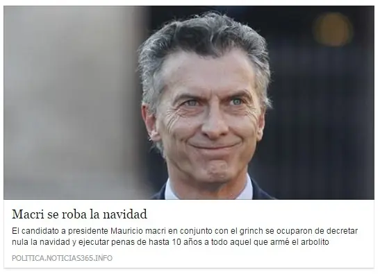Macri en el universo paralelo.. Macri en el universo paralelo..