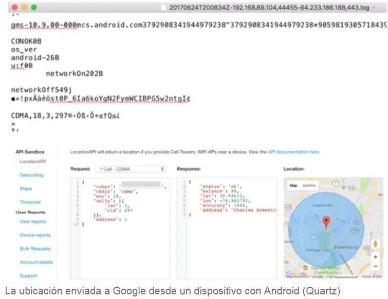 Google registra la ubicación aún con localización apagada