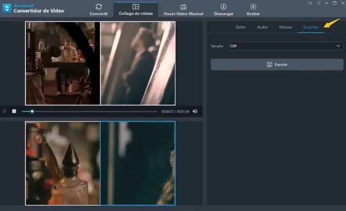 hacer video en pantalla dividida